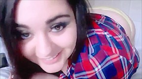 Pretty bbw college girl chats with black guy1