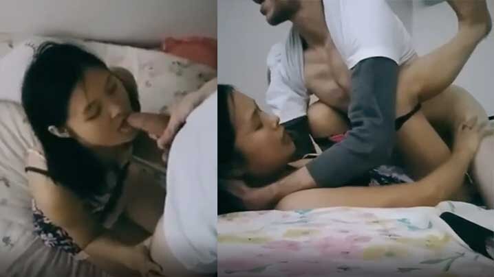 【清纯妹子】上海某本科院校水嫩漂亮美女和洋助教激情啪啪自拍视频被渣男爆出,鸡巴真长操的嗷嗷叫,干完b又插嘴最后射颜