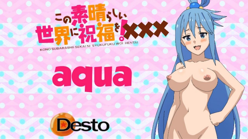 Borcunu ödemek için Aqua, Kazuma'ya meme işi yapmak zorunda kaldı ve içine boşaldı