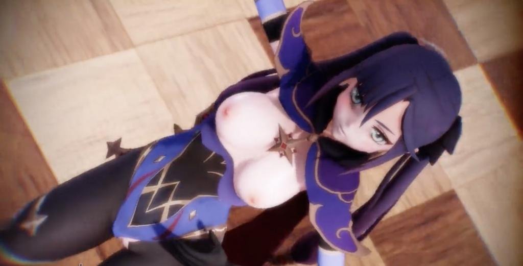 3DMMD Genshin Impact Mona คัทแบบผสม