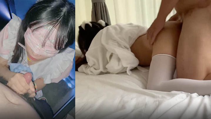 Training and playing with uniform loli little bitch, having sex in the cinema, Ferris wheel blowjob, Internet cafe JK kneeling and licking, car sex blowjob #loli #bitch