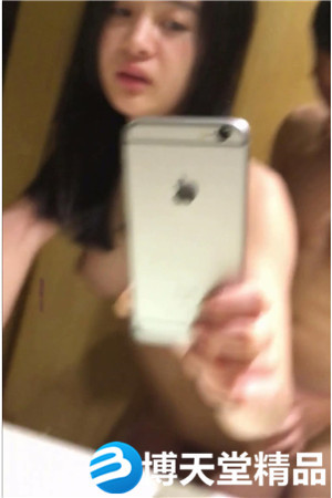 [國產劇情]學生妹拿著手機對著鏡子拍攝被男友後 大奶子真是極品