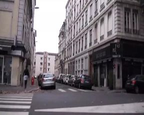 Hot French babe picked up and fucked by several dudes