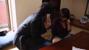 Drilling Mrs. Aoki: Japanese BBW MILF&#039;s Breast-Play Creampie