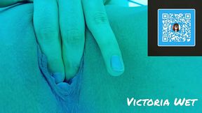 victoria wet - masturbation in the solarium