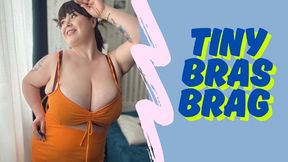 Tiny bras Brag 4K