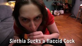 Sinthia sucks a flaccid Dick 04
