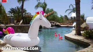 Reality Kings - It's The Final Day At The Villa & The Stars Have one Last Wild Sex Party By The
