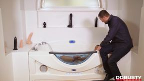 Extreme Bathroom Orgasms
