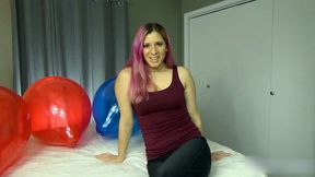 Mean Step-Sister Pops Balloons - Balloon Story Roleplay - SUBTITLES - Remastered - Kylie Jacobs - MP4 1080p HD