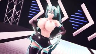【MMD R-18 yo SEX DANCE】SWEET PERVERSE BOOBIES INSANE YUMMY SATISFACTION BEAUTY BUTT 激しいセックス [MMD]