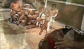 Orgia de parejas liberales brasileras