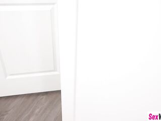 Hawt chick grabbed large jock and drank it previous to sweetheart enjoyed hardcore vagina screwing