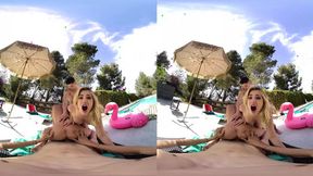 I Serve the Steamy Tech Girl a Cum Shot - VR Porn