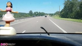en voiture avec charlie jusqu&#039;en alsace : il fait chaud !