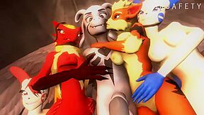 Animated 3d Porn With Pokemon Group Sex