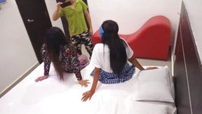 Students Appoint the Teacher to Give Them a Personalized Mathematics Class, They Seduce Him