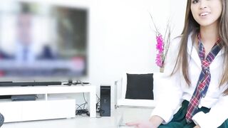 Cute teen Alexia Anders gets facial after hardcore POV fuck