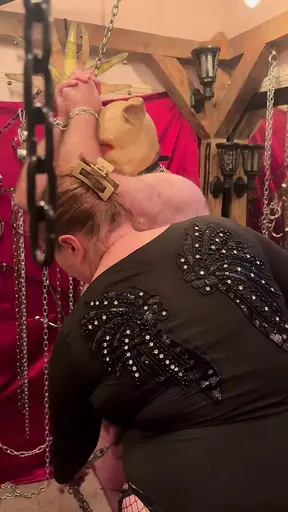 Humiliating my slave