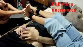Latina Foot Tickling with JOI Part 1 – He Can’t Resist