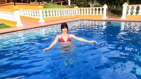 Seductive Bodies by the Pool