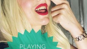 Playing with my pretty nose