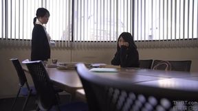 Bride-to-Be office hottie, Makoto &amp; Makoto Toda, submitting to [star-765]&#039;s dominatrix demands