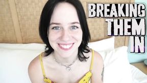 Redhead amateur video with natural Cameron Love from Exxx Teens