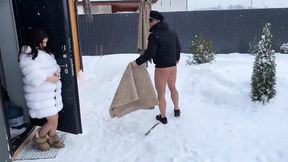 Three Men Fuck a Pregnant Woman Hard