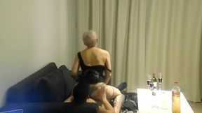 orgy with dice and any two guys we brought from the bowling alley