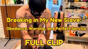 Breaking in My New Slave: Obedience, Worship, and Perfect Service! FULL Clip - Ft Jade Sun - HD MP4 1080p Format