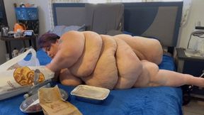 Bedbound Blob Eats Breakfast for 4 SD