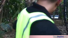 Raw lustful repo man dominates inexperienced teen in outdoor anal&#x1F44C; hardcore