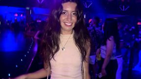 Girl lets guys fuck her everywhere in the nightclub bathroom