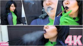 Shego's Seductive Smoking JOI