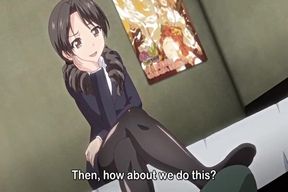 Little Landlady 3 - Petite anime landlady cosplays as sexy sex ed teacher