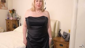 Black Full Length Ball Gown