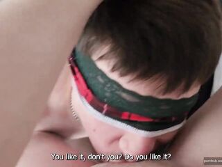 Femdom! My Stepbrother-Cuntlicker serves my Cunt and I cum in his throat! - POV