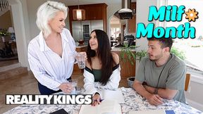 Apollo Joins His Stepmom Charli And Girlfriend Eliza For A Scorching Threesome