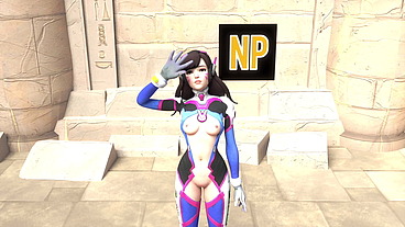 D.Va from Overwatch Dance