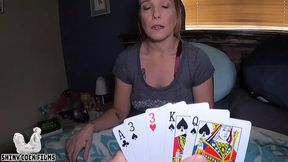 Jane Cane Gets Seduced in a Hot Strip Poker Game with Her Stepmother - ShinyCockFilms XXX