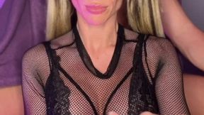 Rubber Daddy shows Stacy Quartz How To Ride a Dick