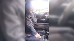 Public Agent: Stranded Biker Pick-up- Helped Him Warm up with Blowjob, Car Sex and Squirting Orga