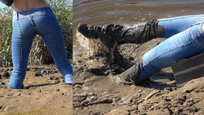 Miss Sixty Nixie One jeans washing off mud