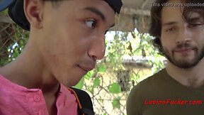 Ebony teen paid to have sex with hot latin man