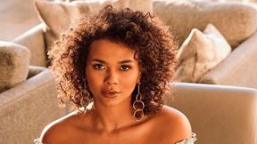 Ebony with big boobs Alina Ali fucks with a big white penis