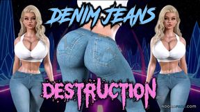 DENIM JEANS DESTRUCTION