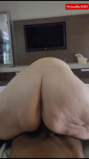 Cougar Bouncing That Ass on My Dick Slowmo Edition