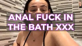 DOUBLE ORGASM ANAL FUCK IN THE BATH XXX