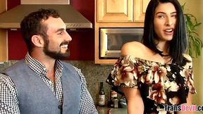 TS Alexa Scout seduces and fucks her horny teacher